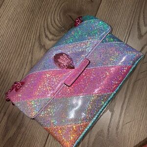 Kurt geiger Holographic Pink and Blue Women's Bag